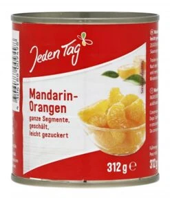 Jeden Tag Mandarin-Orangen