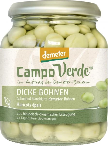 Campo Verde Demeter Bio Dicke Bohnen 1 Campo Verde Demeter Bio Dicke Bohnen