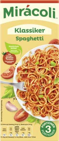 Mirácoli Spaghetti Mit Tomatensauce