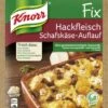 Knorr Fix Hackfleisch Schafskäse-Auflauf