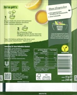 Knorr Feinschmecker Sauce Hollandaise Klassisch -Reformhaus 4502070988 4038700114082 02