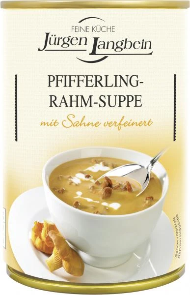 Jürgen Langbein Pfifferling Rahm-Suppe 1 Jürgen Langbein Pfifferling Rahm-Suppe