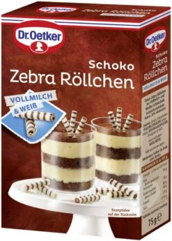 Dr. Oetker Schoko Zebra Röllchen Vollmilch & Weiß