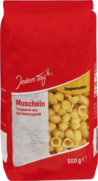 Jeden Tag Suppennudeln Muscheln 1 Jeden Tag Suppennudeln Muscheln