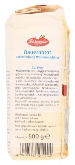 Küchenmeister Backmischung Bauernbrot -Reformhaus 4502113464 4006363101404 04.jpg