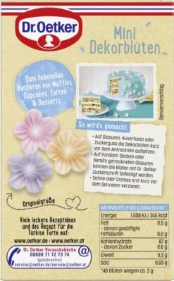 Dr. Oetker Mini Dekorblüten -Reformhaus 4502113834 4000521018573 03