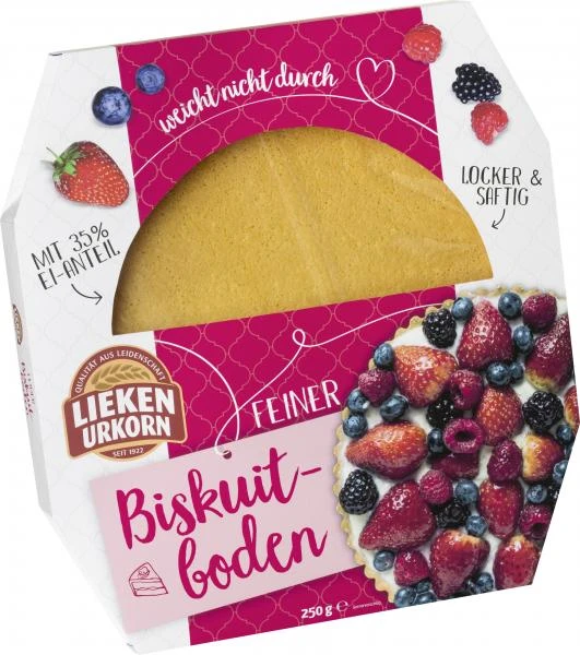 Lieken Urkorn Feiner Biskuitboden 1 Lieken Urkorn Feiner Biskuitboden