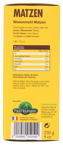 P. Heumann`s Matzen 2 P. Heumann`s Matzen – Bild 2